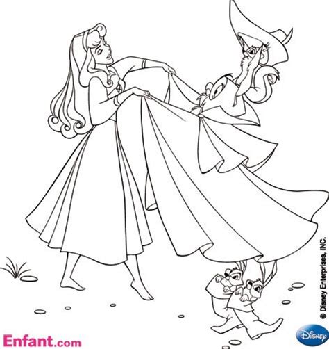 Coloriages Disney La Belle Au Bois Dormant