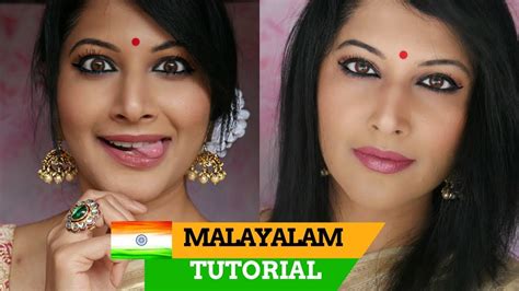 Onam Makeup Tutorial In Malayalam Get Ready With Me Two Kerala