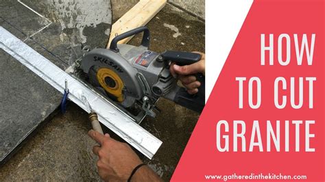 How To Cut Granite Countertops | Gathered in the Kitchen