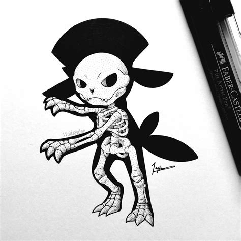 Skeletal Weavile By Wolfjayden On Deviantart