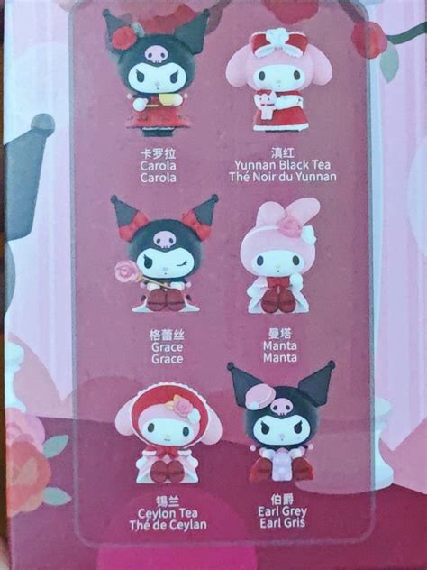 【換 出】sanrio My Melody And Kuromi 盲盒 玫瑰與伯爵 Rose And Earl 美樂蒂 庫洛米 名創優品 興趣及遊戲 玩具 And 遊戲類 Carousell