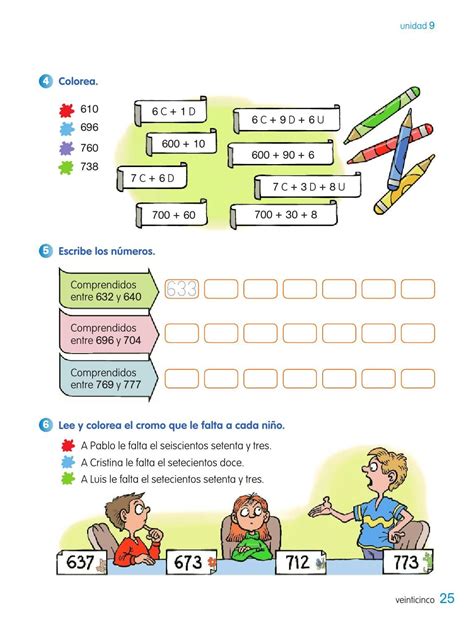 Matematicas 2 Grado Primaria