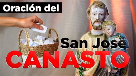 Oraci N Del Canasto De San Jos Mariano Dur N Testimonios