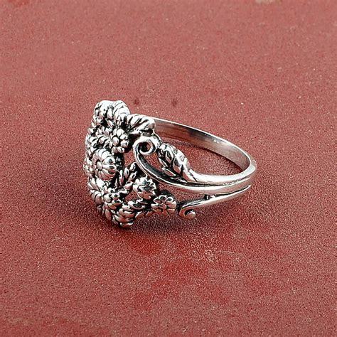 Designer silver rings sterling silver ringsstatement | Etsy
