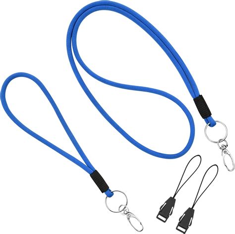 Vicloon Nylon Nekband 2 Stuks Polsband En Nekkoord Voor ID Badges