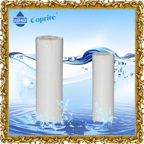 Mikron Spun Pp Sediment Water Filter Cartridge Penggantian Inch