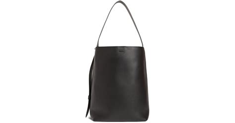 Max Mara Archetipo Leather Tote Bag In Black Lyst