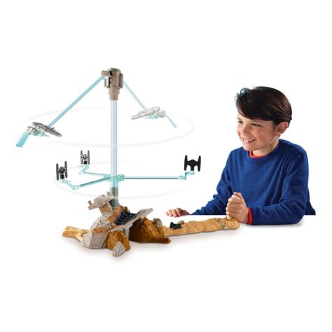 Brinquedo Hot Wheels Conjunto Star Wars Castanho