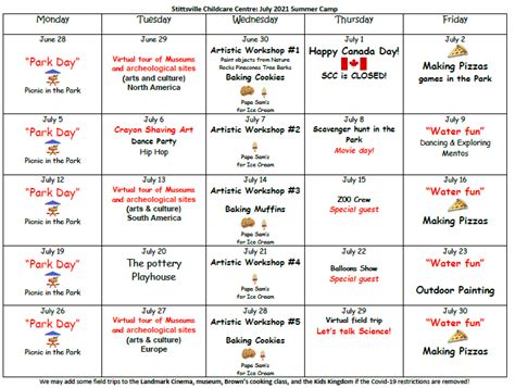 Summer Camp Spring Meadows Childcare Centre