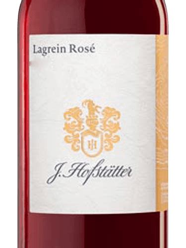 J Hofstätter Lagrein Rosé Vivino US