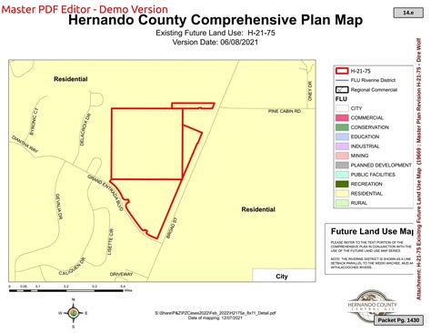 Master Plan Revision to Impact Hernando Oaks - Hernando Sun