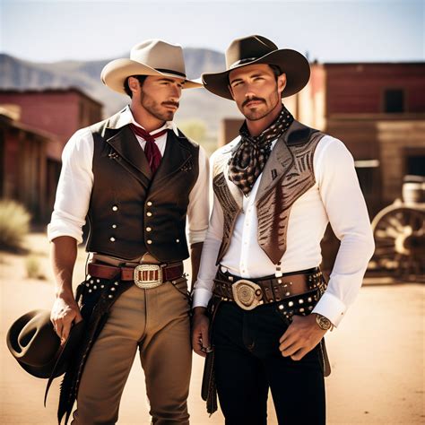 Wild West Gay Couple Gay Man By Leonardo Chavero Playground