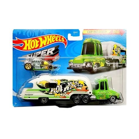 Комплект от колички Hot Wheels Super Rig Collection Toyzz Shop