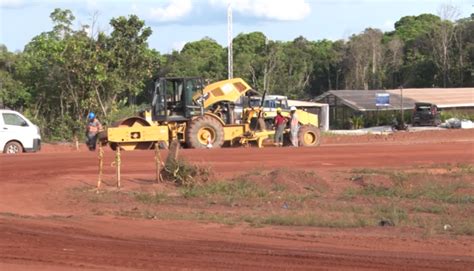 Asphalt Highway From Linden To Lethem Definite As American Standard