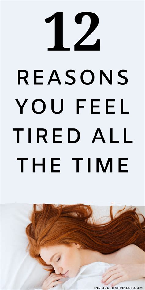 Reasons Why You Feel Tired All The Time And How To Fix It In