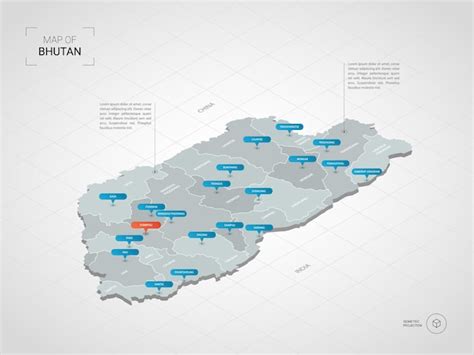 Premium Vector Isometric Yemen Map Stylized Map Illustration With