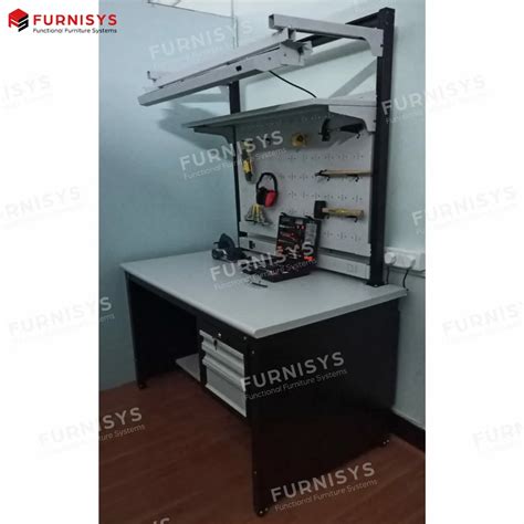 Powder Coated Mild Steel Work Table For Industrial Crca At Rs 60000