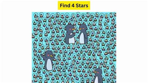 1 Minute Brain Teaser Only A Human With 360 Vision Can Spot 4 Stars In