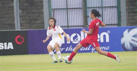 Hot girl Bảo Trâm lập công U19 nữ Việt Nam đại thắng 5 sao ngày ra quân U19 nữ Đông Nam Á