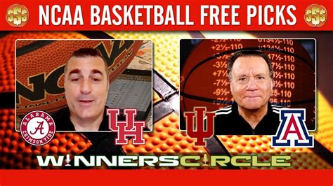 Saturday 1210 College Basketball Betting Predictions Alabama Vs Houston And Indiana Vs