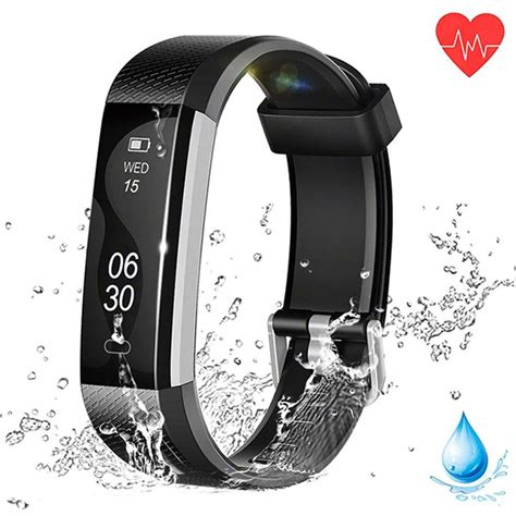 Fitness Watch, Heart Rate Monitor, Waterproof Activity Tracker, Smart ...