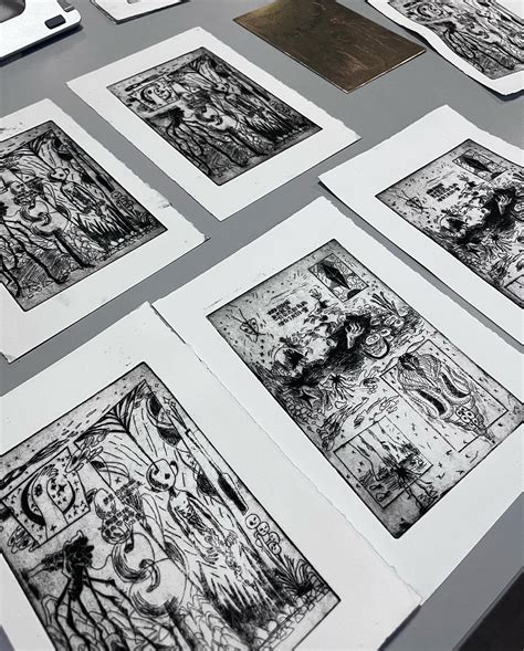 Printmaking ｜ etching on Behance