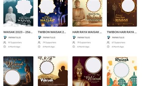 25 Link Twibbon Hari Raya Waisak 2023 Yang Cocok Diunggah Di IG FB Dan WA