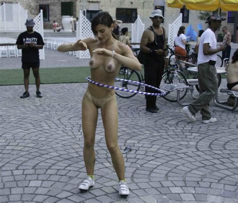 Wnbr Babe Hula Hooping Pussyplease