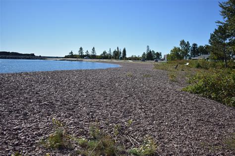 Grand Marais Campground Beach Minnesota Lake Superior Beach