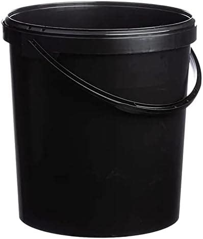 Litre Plastic Bucket With Lid And Metal Handle Hard Wearing Bucket