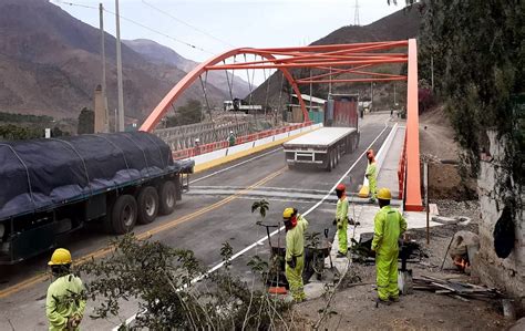 Cajamarca Mtc Pone En Servicio Dos Puentes Definitivos En Beneficio De