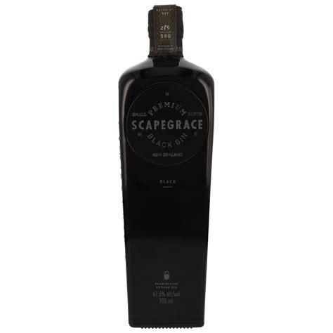 Amazon co jp SCAPEGRACE Black Premium Dry Gin スケープグレース ブラック プレミアムドライ