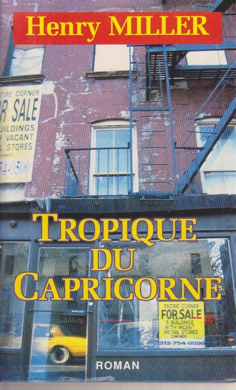 Tropique Du Capricorne 9782234043312 Miller Henry Books