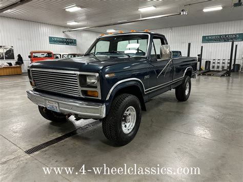 1984 Ford F250 4 Wheel Classicsclassic Car Truck And Suv Sales