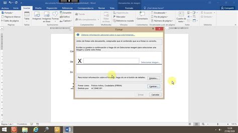 Firma Electronica En Word YouTube