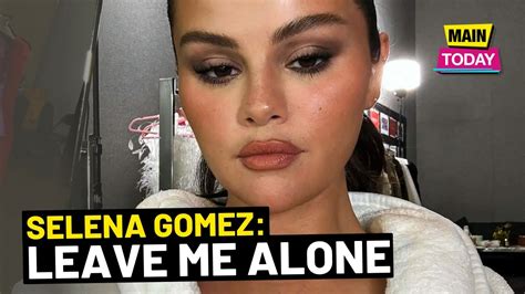 Selena Gomez Recently Addressed Rumors About Undergoing Cosmetic Surgery Youtube