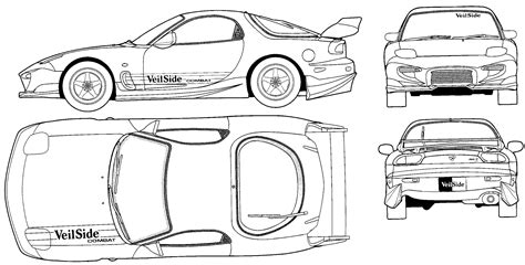 Mazda Rx7 Sketch At Explore Collection Of Mazda