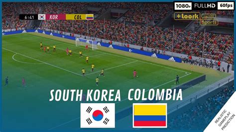 Corea Del Sur Vs Colombia Partido Completo Mar