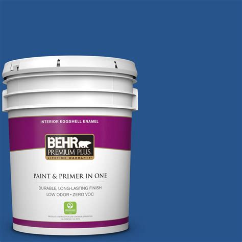 Interior Paint Dark Cobalt Blue Paint Colors Paint The Home Depot