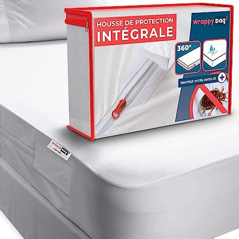 Wrappybag Imperm Able Housse De Matelas Int Grale Anti Punaise De Lit