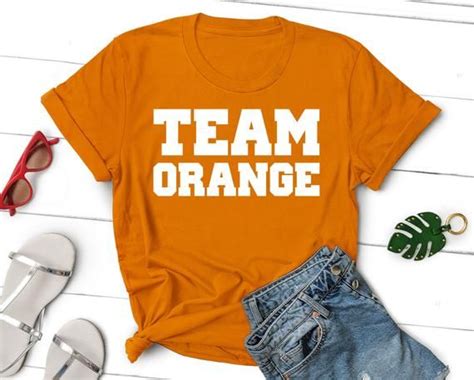 Unity Day Orange Shirt Orange Team Anti Bullying T Shirt Gift Idea