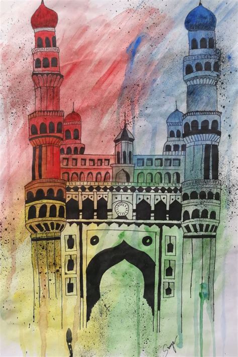 23+ charminar pencil sketch - LathynChase