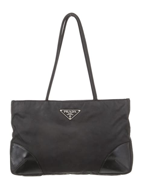 Prada Tessuto Gaufre Tote Bag Black Totes Handbags Pra The