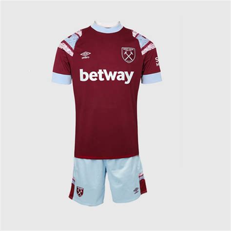 Camisetasfutbolspainnn Camiseta West Ham United Conjunto Ni Os Primera