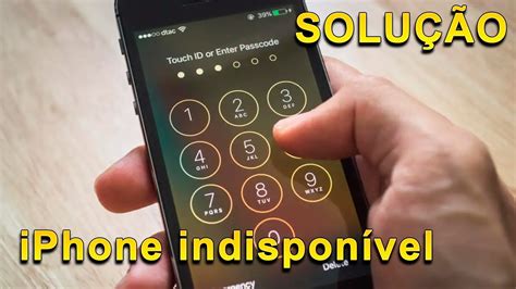 Como corrigir o iPhone indisponível Desbloquear iPhone sem a SENHA