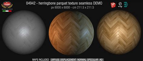 Herringbone Parquet Texture Seamless