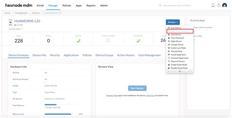 How To Scan Device Location Hexnode Help Center