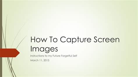 capture screen images pptx