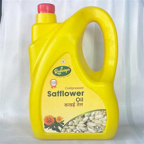 Rahasya Safflower Oil Wooden Cold Pressed IFE Store