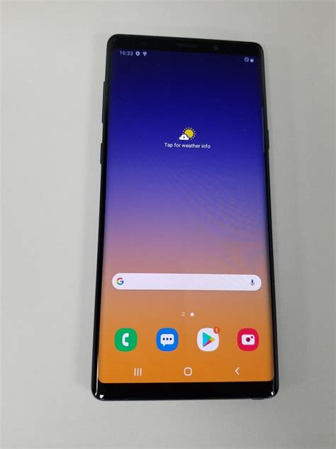 Samsung Galaxy Note 9 Dual Sim 128gb Ocean Blue Sm N960f Unlocked Jw1569 Ebay